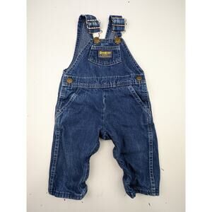 Vintage Oshkosh Jean Overalls 6-9 Months